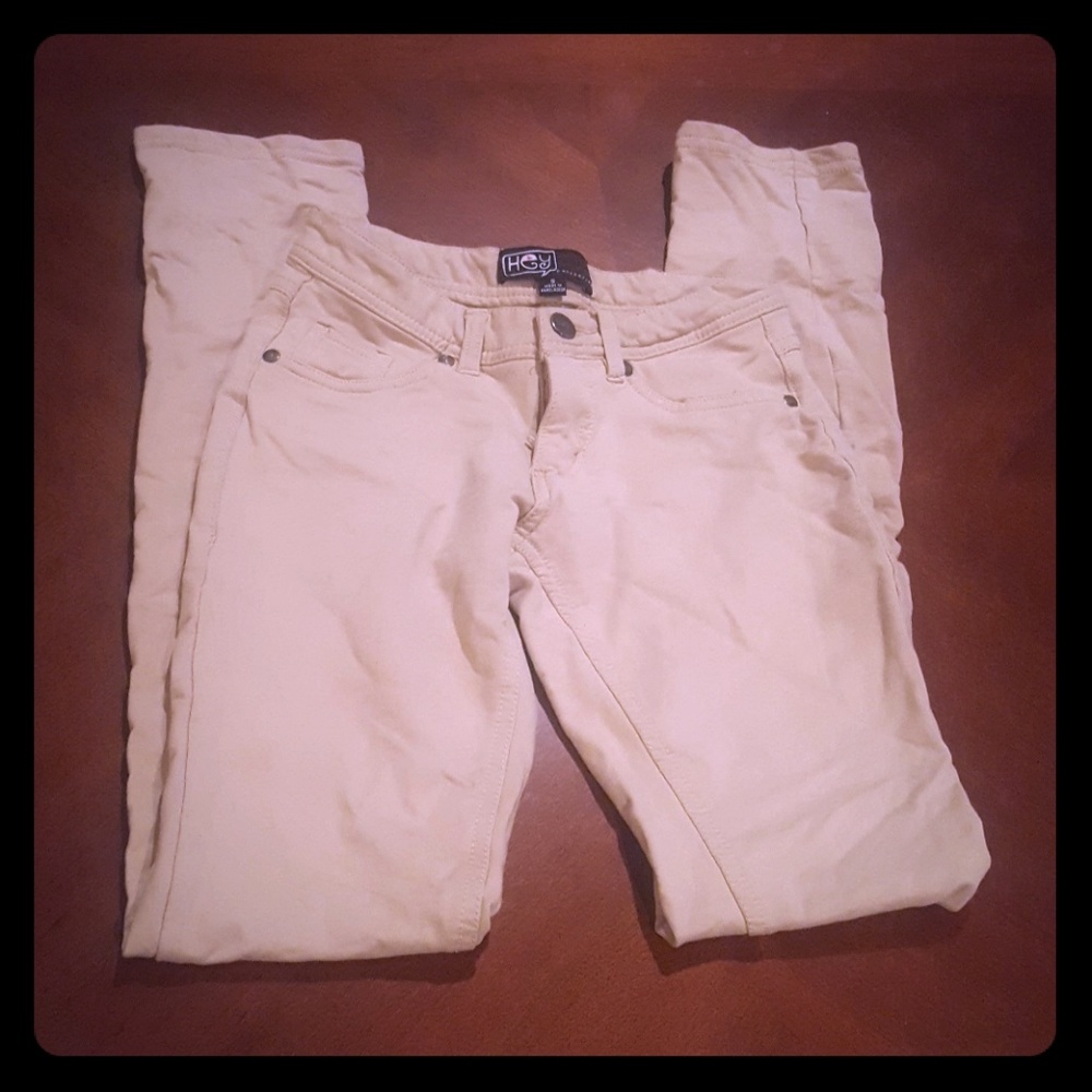 2 FOR $15! Khaki Jeggings Size Small